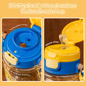 Botella de Agua de Plástico Tritan de 650 ml con Diseño de Dibujos Animados de <span class=keywords><strong>Disney</strong></span>, Linda Botella de Agua <span class=keywords><strong>para</strong></span> Niños, Regalo, <span class=keywords><strong>para</strong></span> Uso en la Oficina, Taza de Gran Capacidad y Regalo - Product Image 5