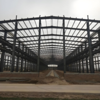 Abri et bâtiments en acier préfabriqués pour les équipements agricoles, le bétail, le stockage en garage et les ateliers industriels