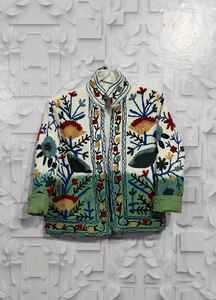 Chaqueta suzani tie dye tnt, chaqueta larga suzani para mujer, estilo bohemio, gitano, crewel, ideal para primavera, festivales, regalo especial. - Product Image 6