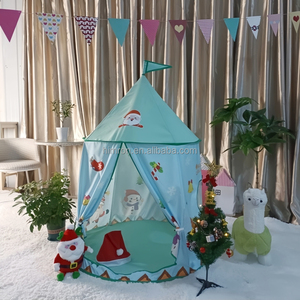 Tente de jeu pliable pour enfants, maison de jeu intérieure et extérieure pour garçons, filles, bébés, tout-petits, design de Noël - Product Image 3