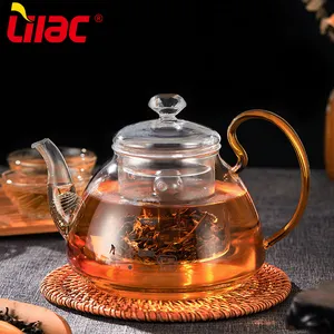 Glass Teapot & Kettle w/ Infuser 1.4L