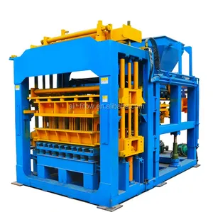 Qt10-15 línea de producción de bloques de hormigón automática, plan de negocios