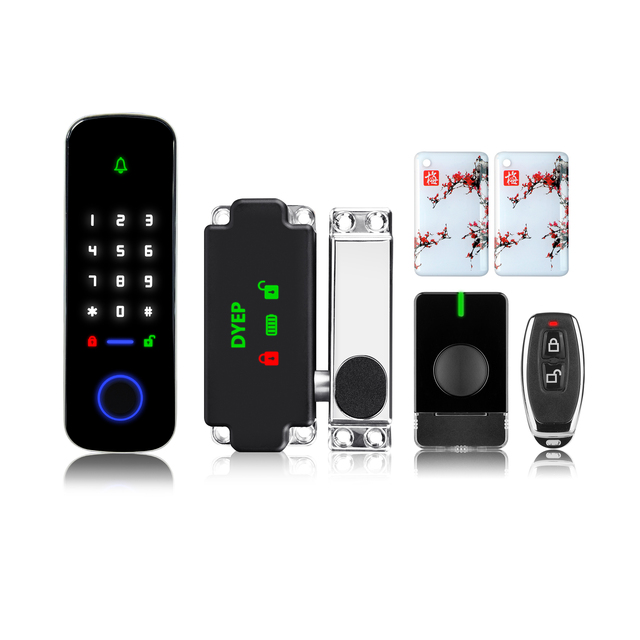 Hot Sale Smart Safe Lock Kit Metal Wireless Door Access Control System with 13.56MHz RFID & Fingerprint, Access Controller