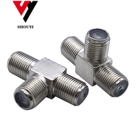 Répartiteur/Combinateur de câble coaxial de type F, bus vers 3 bus, pour enregistreur vidéo CCTV, antenne TV, câble satellite
