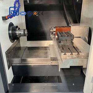 <span class=keywords><strong>Tornio</strong></span> CNC a letto inclinato con dispositivo <span class=keywords><strong>di</strong></span> fresatura a volo per la lavorazione <span class=keywords><strong>di</strong></span> precisione dei metalli e la fresatura <span class=keywords><strong>di</strong></span> poligoni - Product Image 3