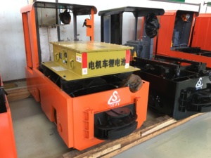 <span class=keywords><strong>Locomotora</strong></span> Eléctrica de Batería para Minería de 5 Toneladas, Tractor Ferroviario de Vía Estrecha para Túneles - Product Image 4