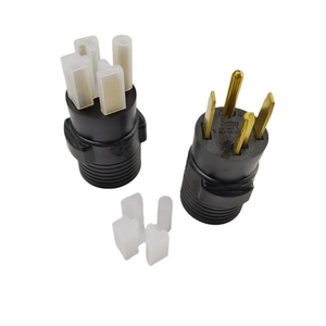 NEMA Generator 14-30P Stecker auf Verriegelbarer NEMA L6-30R 30 Ampere Steckdose 250 Volt Industrieller Elektrischer Stecker N14-30p auf L6-30R Stecker - Product Image 2