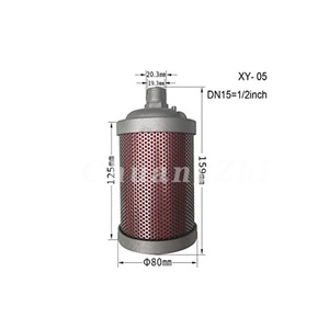 Exhaust Muffler XY-20 for Compressor Dryer Diaphragm <b>Pump</b> <b>Vacuum</b> <b>Pump</b> Silencer - Product Image 5
