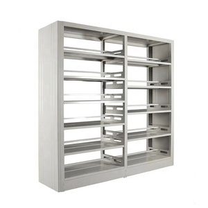 Estantería de almacenamiento de muebles escolares de doble cara, estantería de libros de acero, la más barata - Product Image 1