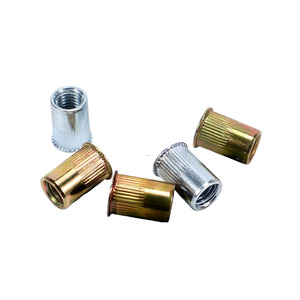 Tuerca <span class=keywords><strong>de</strong></span> remache <span class=keywords><strong>de</strong></span> cabeza plana <span class=keywords><strong>de</strong></span> acero al carbono personalizada-Hexagonal completo impermeable para <span class=keywords><strong>llave</strong></span> <span class=keywords><strong>de</strong></span> tuerca hexagonal <span class=keywords><strong>de</strong></span> montaje <span class=keywords><strong>de</strong></span> chapa - Product Image 2