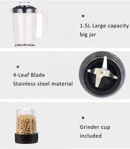 Vente en gros d'appareils de cuisine personnalisés 2 en 1 presse-agrumes multifonctionnel 800W pour la maison Mélangeur de <span class=keywords><strong>table</strong></span> - Product Image 6