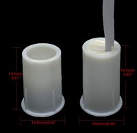 10Pcs RC-33 NC Encastré Filaire de Sécurité Porte Fenêtre D'alarme de Sonde De Contact Magnétique Capteur Magnétique Blanc