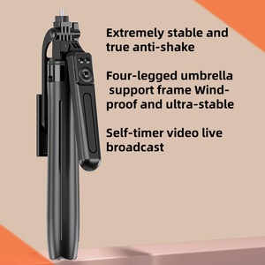 A17 ABS Aiioy Ảnh Tự Sướng Thanh Không Dây Có Thể Sạc Lại Điều Khiển Từ Xa Ổn Định Chân Máy Di Động 360 Xoay Ảnh Tự Sướng Thanh - Product Image 4
