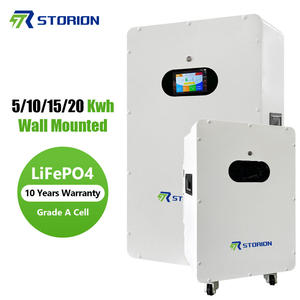 ระบบพลังงานแสงอาทิตย์แบบออฟกริดสต็อกสหภาพยุโรปพร้อม15kWh 10kWh แบบถอดได้20kWh LiFePO4การจัดเก็บแบตเตอรี่สามารถสื่อสารได้ - Product Image 1