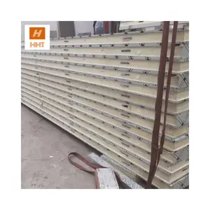 Installation Cold Storage Pu Sandwich Panel Cool Room Panels Manufacturing Plant Insulated Cold Room Panel