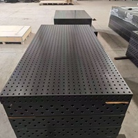 Table de soudage portable en acier, durabilité longue durée, finition flexible, mesurable et résistante à la rouille, nouvelle station de soudage au nitruage