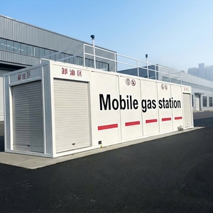 Stazione di Rifornimento Carburante Mobile Portatile con Motore, Costruzione in Acciaio al Carbonio, Sistema di Rifornimento <span class=keywords><strong>Benzina</strong></span> e Diesel - Product Image 1