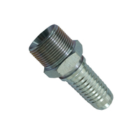 Raccords de tuyau hydraulique à filetage mâle BSPT 13011 forgés, zingués, haute pression, classe 3000, avec garantie de 3 ans