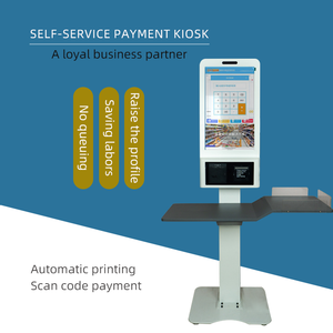 21.5inch nhà hàng tự động màn hình cảm ứng không cần giám sát tự đặt hàng tự dịch vụ thanh toán kiosk máy Android /Windows kiosk - Product Image 5