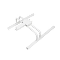 Revêtement en poudre blanc personnalisé Tube carré & Tube rond Cintrage Cadre de soudage Fabrication de tôle Poinçonnage Techniques d'estampage