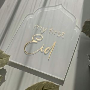 Cadeau de fête prénatale, accessoires photo en forme de mosquée pour l'Aïd, souvenirs de mon premier Ramadan - Product Image 2