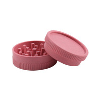 Moulin à herbes manuel biodégradable 55 mm, coloré et écologique, avec logo personnalisé – Meilleures ventes