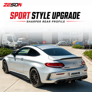 ZESON Aileron arrière en fibre de carbone véritable pour Mercedes Benz Classe C W205 <span class=keywords><strong>C63</strong></span> <span class=keywords><strong>AMG</strong></span> <span class=keywords><strong>Coupé</strong></span> 2015-2018 - Product Image 6