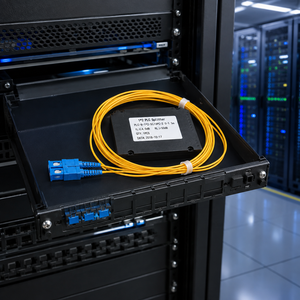Fournisseur d'usine OEM de haute qualité, boîtier ABS pour répartiteur de câble optique <span class=keywords><strong>Internet</strong></span>, répartiteur de fibre optique PLC 1x2 - Product Image 4