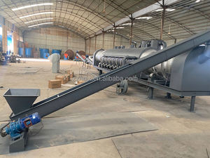 Forno di carbonizzazione a tamburo continuo automatico ambientale senza fumo fornello a carbone Biochar a biomassa - Product Image 4