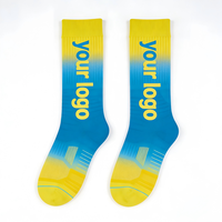 Chaussettes de compression de basketball pour jeunes Elite, épaisseur standard, lettres personnalisées, entraînement en extérieur, résistantes à l'usure, tricotées, absorption des chocs