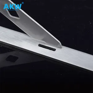 akw hidden invisible l shelvefolding removable single slot wall upright shelf steel brackets for shelves