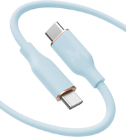 Nouveau Câble de Données à Charge Rapide USB-C vers USB-C en PVC/TPE de Haute Qualité, Résistant à la Torsion, Bleu, 60W, 0,9m et 1,8m pour Téléphone Portable