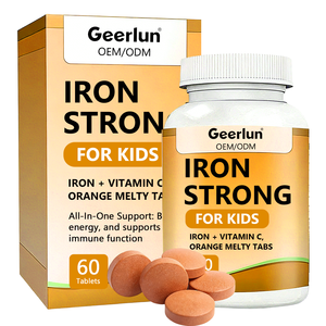 Comprimés à croquer de Vitamine C et Fer de haute qualité pour enfants – Complément alimentaire pour soutenir la santé immunitaire – Comprimés fondants de Fer pour enfants – Saveur OEM ODM - Product Image 1