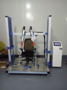 เครื่องทดสอบความทนทานของเก้าอี้พร้อมที่วางแขนและพนักพิงตามมาตรฐาน BIFMA X5.1 ZL - Product Image 2