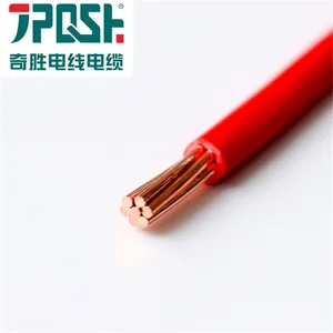 Câble isolé en pvc de 1.5mm, 2.5mm, 10mm, 6mm, fil de cuivre, livraison gratuite