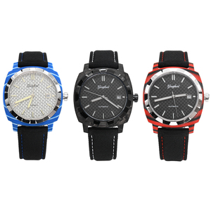 Reloj deportivo ultraligero de lujo de fibra de carbono para hombre Miyota 8215 con cristal de zafiro luminoso 5ATM resistente al agua para negocios - Product Image 5