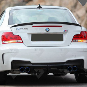 สปอยเลอร์หลังสำหรับรถซีรีย์ 1 รุ่นปี 07-13 สำหรับรถซีดาน E82 E88 คูเป้ M4 ทำจากวัสดุ ABS แบบชั้นเดียว SKU04454 สปอยเลอร์สำหรับรถซีรีย์ 1 ซีดาน - Product Image 3