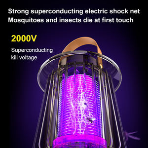 Lampe anti-moustiques avec technologie intelligente de <span class=keywords><strong>CO2</strong></span>, nouvelle lampe anti-moustiques LED écologique, rechargeable, à intensité variable, portable pour la maison - Product Image 6