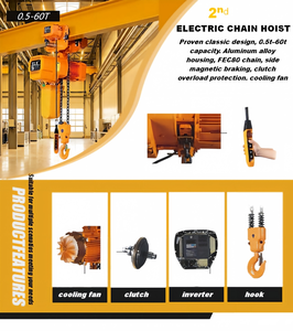 Palans électriques à chaîne avec <span class=keywords><strong>embrayage</strong></span> 1T Professionnel - Product Image 5