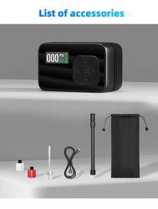 NEWO BL06 Bomba de Bicicleta Mini de Doble Pantalla con Flujo de 20L/min, Inflador de Neumáticos Inalámbrico de 120PSI para Bicicletas de Carretera y Montaña - Product Image 6