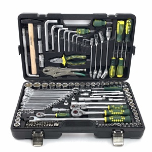 138 mảnh Ổ cắm cờ lê tự động sửa chữa công cụ Kìm kết hợp hỗn hợp nhà tay công cụ thiết lập - Product Image 4