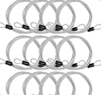 Câble métallique à boucle SOLITE, assemblage 7x7, acier galvanisé, tolérance 5 %, norme GB, longueur personnalisée pour le fitness