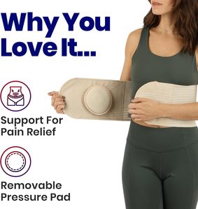 <span class=keywords><strong>Hernia</strong></span> Belt Truss para deportes inguinales <span class=keywords><strong>Hernia</strong></span> Support Brace Alivio del <span class=keywords><strong>dolor</strong></span> Correa de recuperación con almohadilla de compresión extraíble <span class=keywords><strong>Hernia</strong></span> Belt - Product Image 6