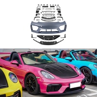 Kit carrosserie de modification et de mise à niveau pour pare-chocs avant et calandre, pour Porsche 718 Cayman BOXSTER 982 (2016-2023)