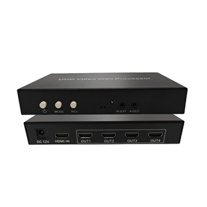Âm thanh chuyên nghiệp video 1x4 màn hình 4K30hz HD Mi <span class=keywords><strong>TV</strong></span> Video tường bộ vi xử lý nối hộp và bộ điều khiển video Splitter chuyển đổi - Product Image 1