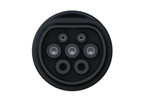 32A 7kW อะแดปเตอร์ที่ชาร์จแบบ1ถึงพิมพ์2 EV ตัวแปลง J1772เป็น IEC 62196 AC EV สำหรับรถไฟฟ้า - Product Image 3