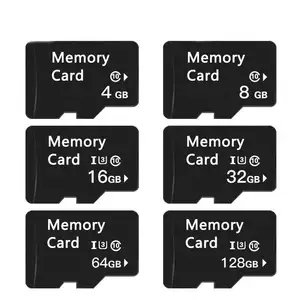 High Speed 100% Full Capacity U3 SD Card Memory 8gb 16gb 32gb 64gb 128gb Class 10 TF Memory Card