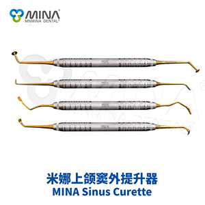 Kit d'approche latérale du sinus MNMINA DENTAL MINA de qualité supérieure (édition de luxe) argent/<span class=keywords><strong>or</strong></span>, instruments chirurgicaux dentaires de classe I - Product Image 5