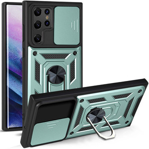 Funda de teléfono a prueba de golpes para <span class=keywords><strong>Samsung</strong></span> <span class=keywords><strong>Galaxy</strong></span> A54 A34 <span class=keywords><strong>A73</strong></span> A23 A24 A53 A71 A72 <span class=keywords><strong>A73</strong></span> A82 con Kickstand Slide Camera Phone Cover - Product Image 1