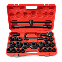 Juego de 26 Llaves de Impacto de Alta Resistencia de 3/4'', 17-65 mm, 6 Puntas, Herramientas CR-MO para Taller Mecánico